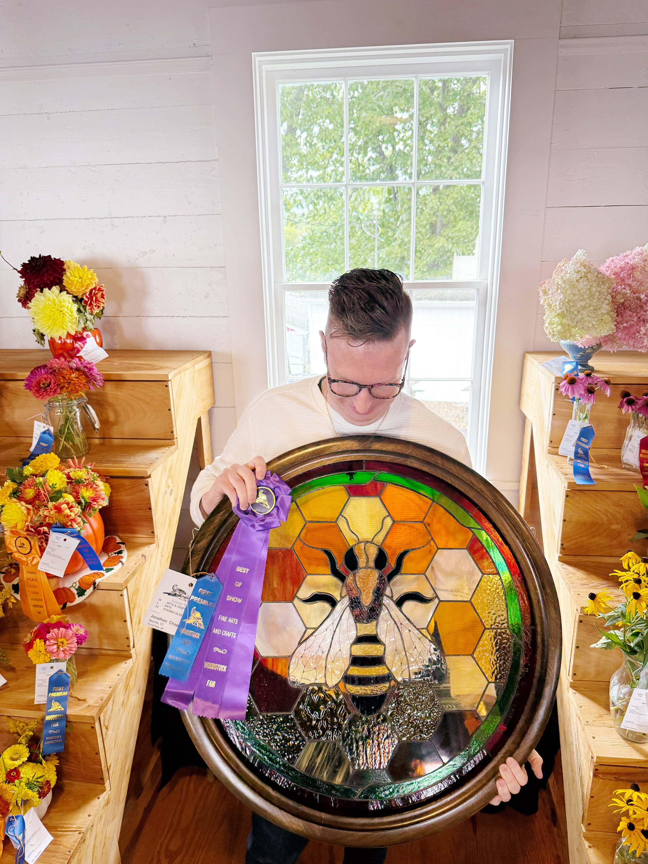 Award-winning Stained Glass | Peachy Queen Glassworks